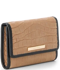 BRAHMIN San Lorenzo Collection Latte Kerra Wallet