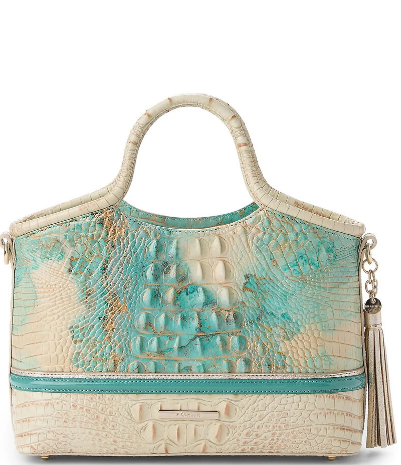 BRAHMIN Schulz Collection Serendipity Small Elaine Satchel Bag