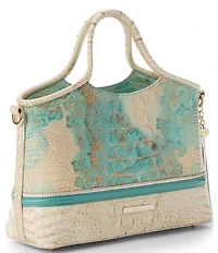 BRAHMIN Schulz Collection Serendipity Small Elaine Satchel Bag
