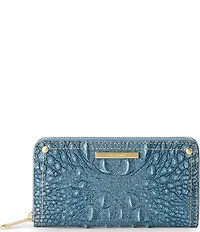 BRAHMIN Secour Collection Denim Suri Wallet