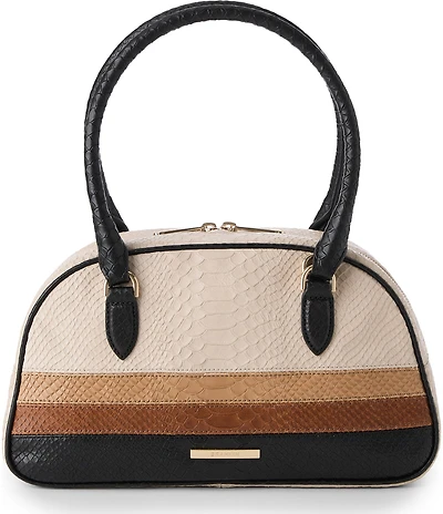 BRAHMIN Seraya Collection Multi Angie Dome Handle Satchel Bag