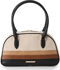 BRAHMIN Seraya Collection Multi Angie Dome Handle Satchel Bag