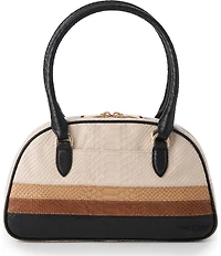 BRAHMIN Seraya Collection Multi Angie Dome Handle Satchel Bag