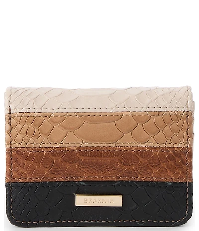 BRAHMIN Seraya Collection Multi Clementine Small Wallet