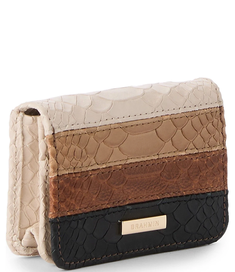 BRAHMIN Seraya Collection Multi Clementine Small Wallet