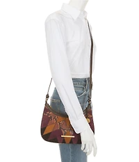 BRAHMIN Silverhill Collection Stephie Small Multi Snake Crossbody Bag