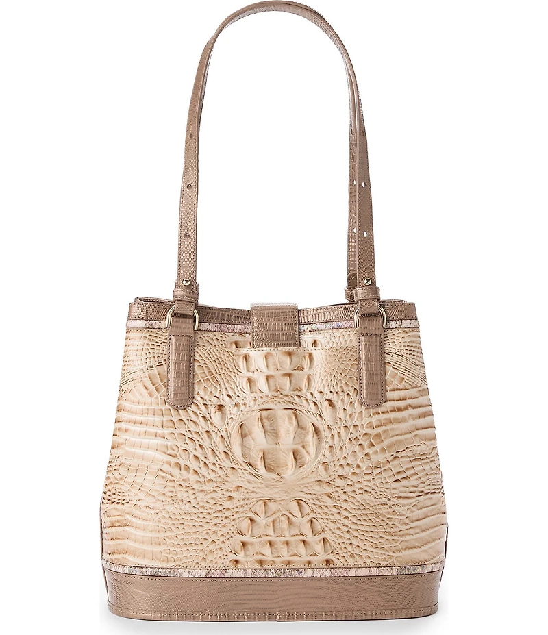BRAHMIN Sintra Collection Fiora Bucket Bag