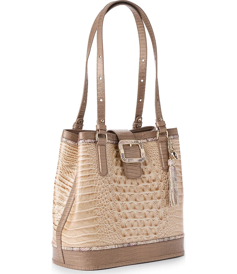 BRAHMIN Sintra Collection Fiora Bucket Bag
