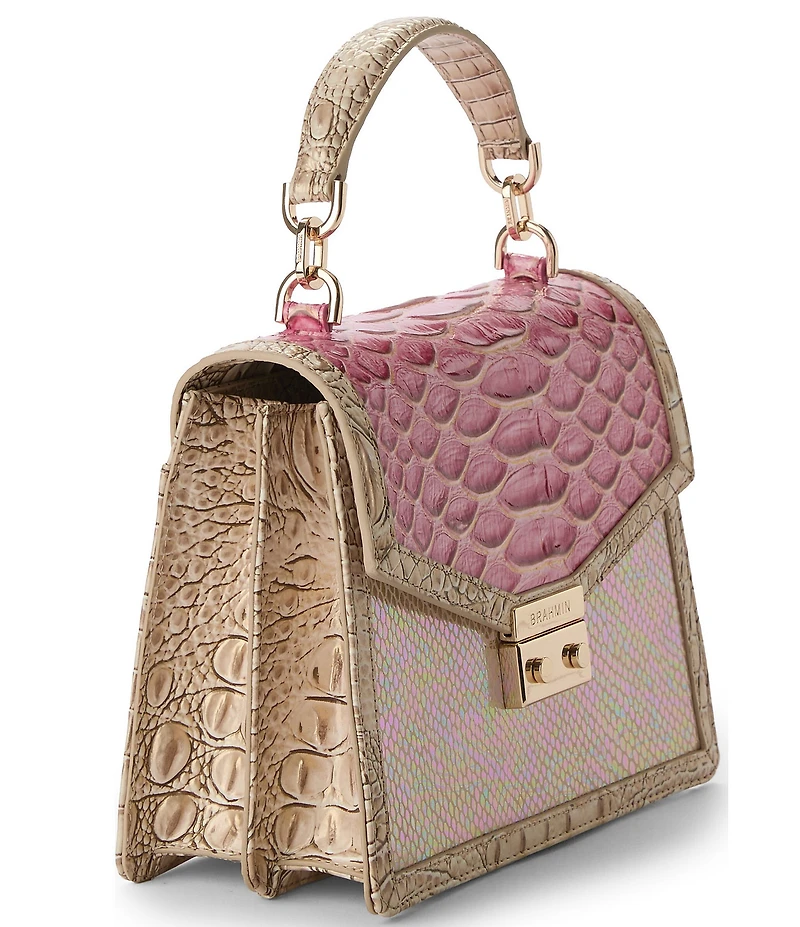 BRAHMIN Small Hallie Satchel Bag