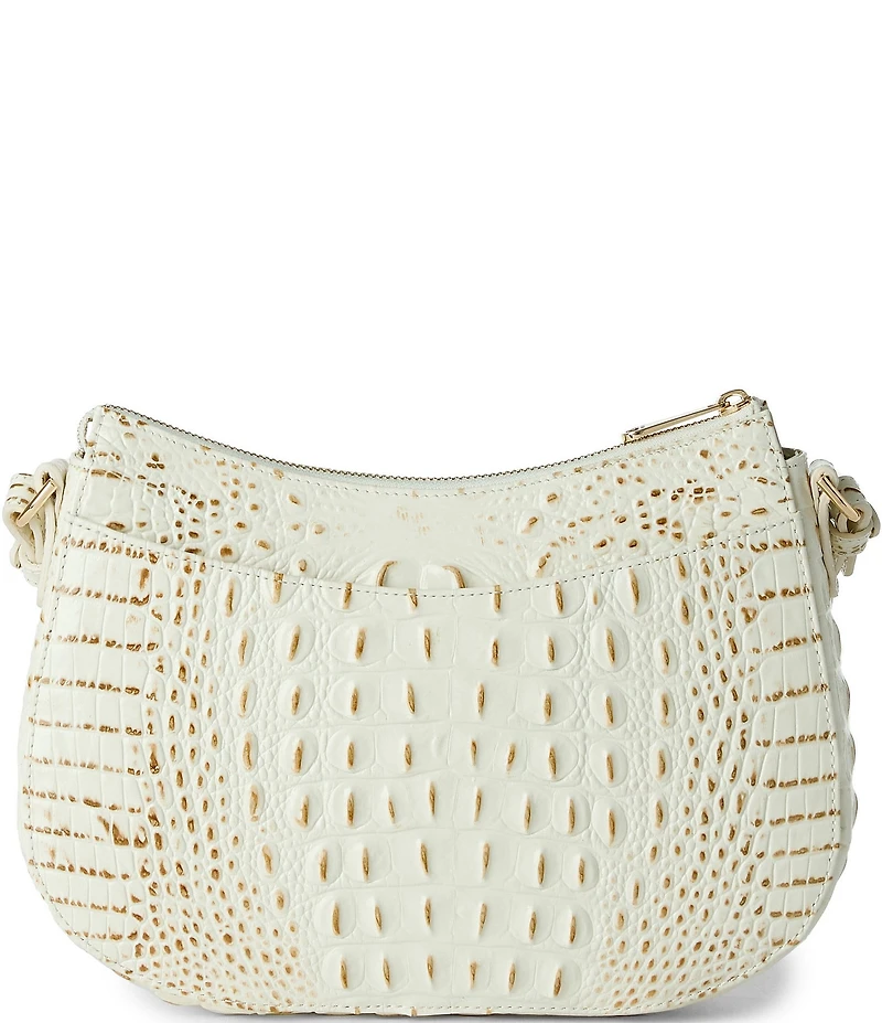 BRAHMIN Snowdrift Collection Shayna Snowball Crossbody Shoulder Bag