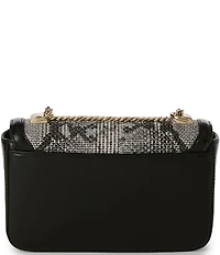 BRAHMIN Spark Collection Black Rosa Crossbody Bag