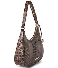 BRAHMIN Stephie Melbourne Collection Chocolate Shoulder Bag
