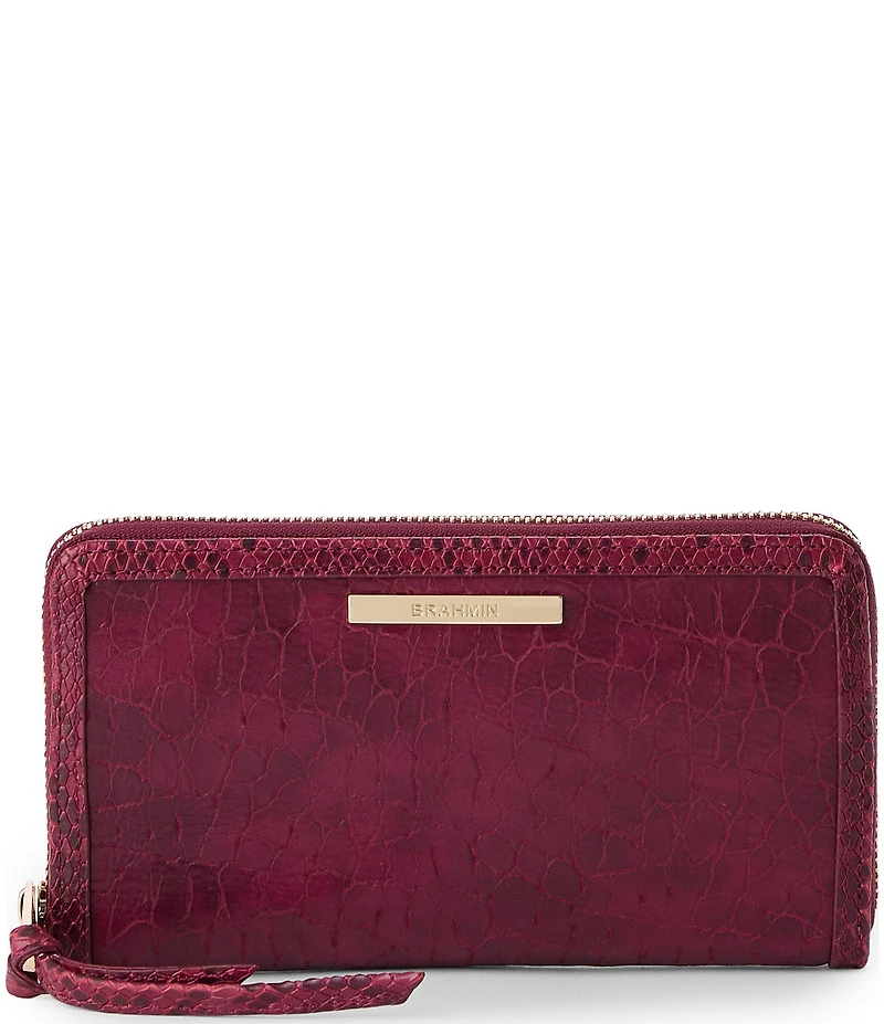 BRAHMIN Zostera Collection Suri Zip Around Wallet
