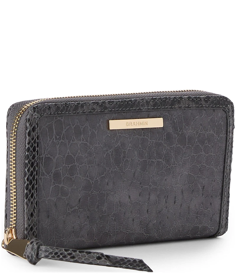 BRAHMIN Zostera Collection Suri Zip Around Wallet