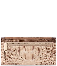 BRAHMIN Taupe Ensemble Cordelia Suede & Leather Wallet
