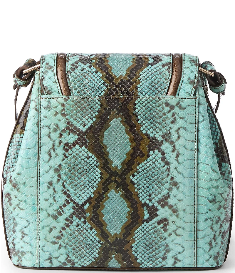 BRAHMIN Tecoma Collection Turquoise Stone Margo Crossbody Bag