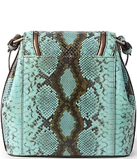 BRAHMIN Tecoma Collection Turquoise Stone Margo Crossbody Bag