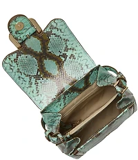 BRAHMIN Tecoma Collection Turquoise Stone Margo Crossbody Bag