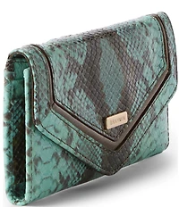 BRAHMIN Tecoma Collection Turquoise Stone Veronica Wallet