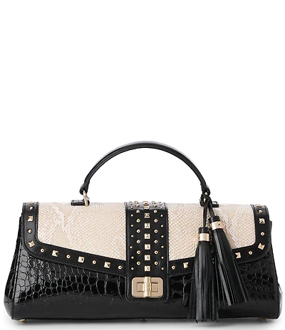 BRAHMIN Theona Collection Multi Dayan Satchel Bag