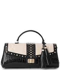 BRAHMIN Theona Collection Multi Dayan Satchel Bag