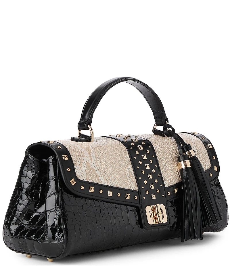 BRAHMIN Theona Collection Multi Dayan Satchel Bag