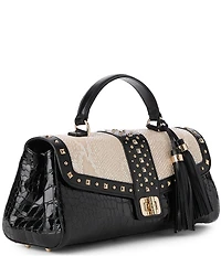 BRAHMIN Theona Collection Multi Dayan Satchel Bag