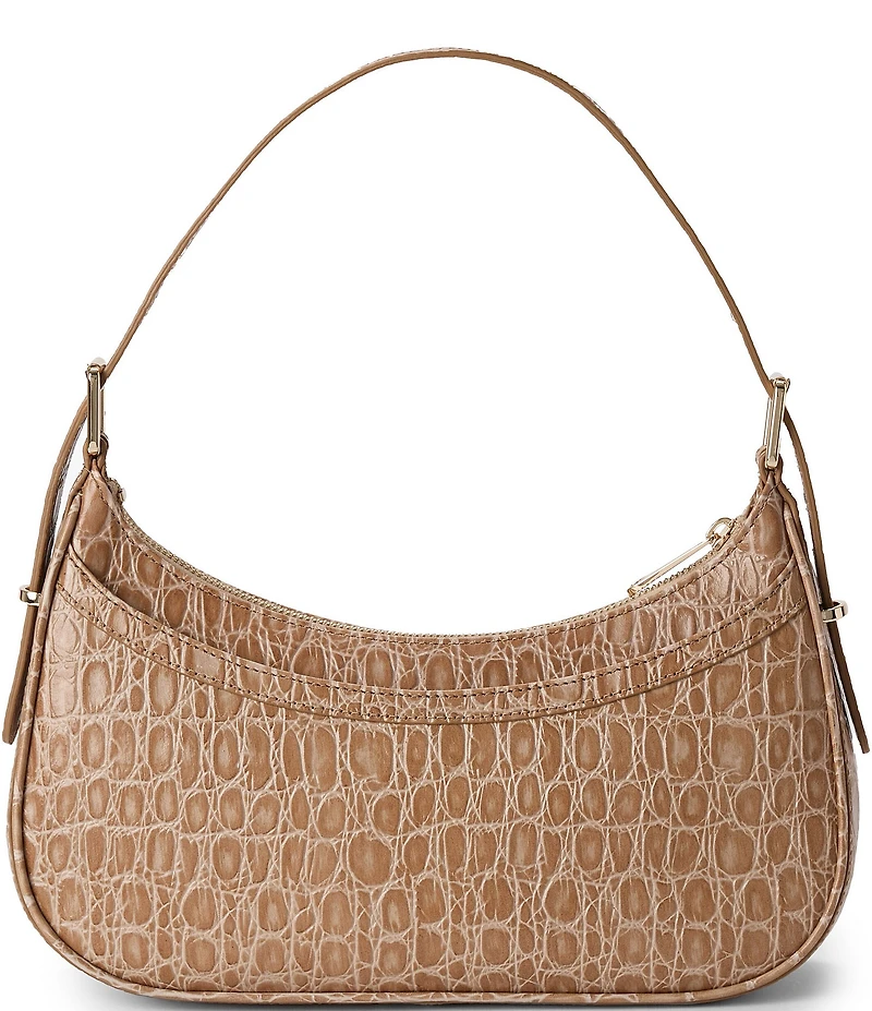 BRAHMIN Timeless Taupe Bayem Kyrie Shoulder Bag