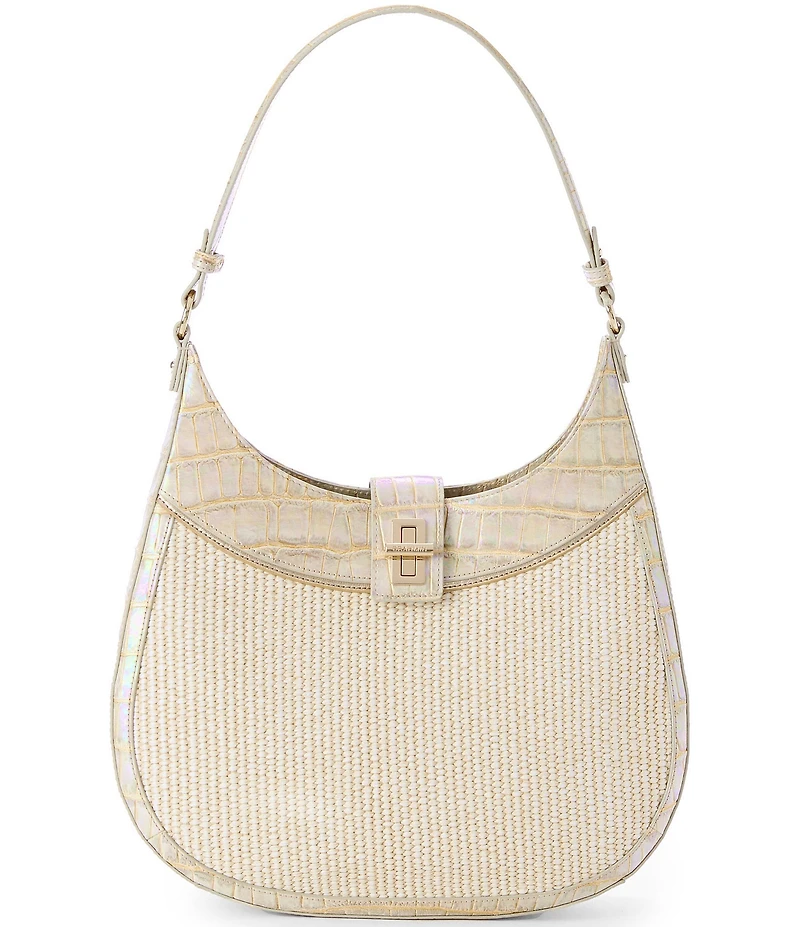 BRAHMIN Tiramisu Manava Collection Fallon Shoulder Bag