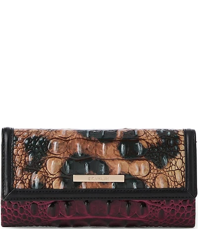 BRAHMIN Towers Collection Cherry Lacquer Cordelia Wallet
