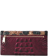 BRAHMIN Towers Collection Cherry Lacquer Cordelia Wallet