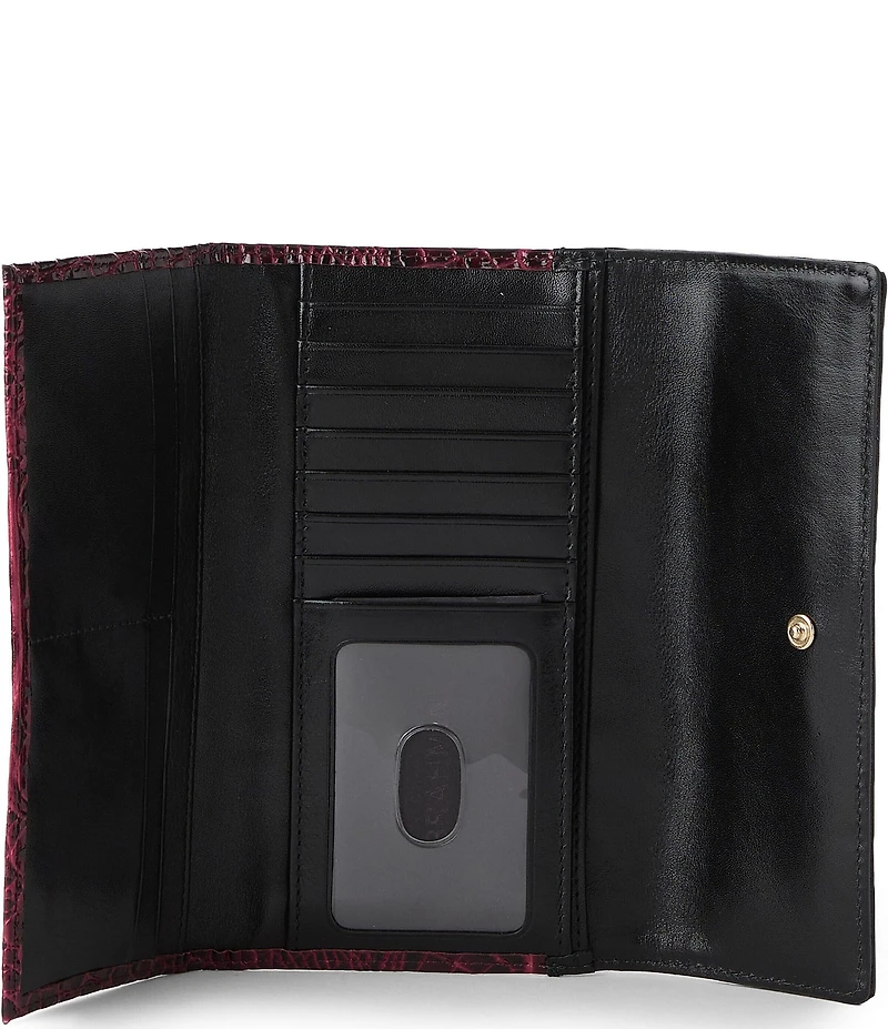 BRAHMIN Towers Collection Cherry Lacquer Cordelia Wallet