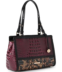 BRAHMIN Towers Collection Cherry Lacquer Josette Tote Bag