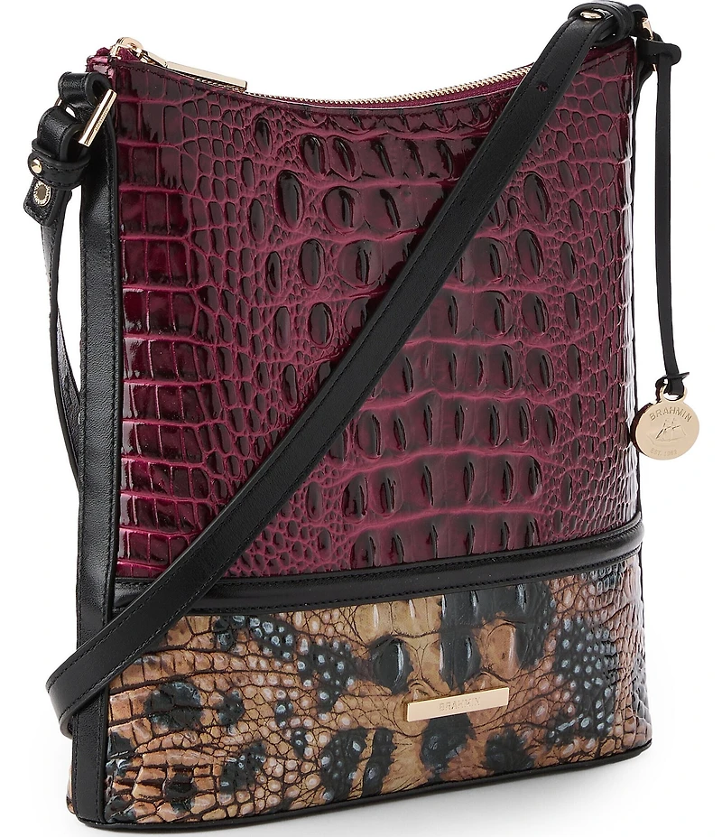 BRAHMIN Towers Collection Cherry Lacquer Katie Crossbody Bag