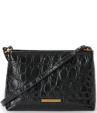 BRAHMIN Vanderbilt Collection Black Lorelei Shoulder Bag
