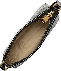 BRAHMIN Vanderbilt Collection Black Lorelei Shoulder Bag