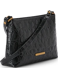 BRAHMIN Vanderbilt Collection Black Lorelei Shoulder Bag