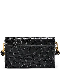 BRAHMIN Vanderbilt Collection Black Minuette Crossbody Bag