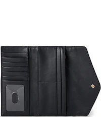 BRAHMIN Veronica Black Castle View Envelope Wallet