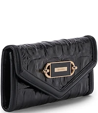 BRAHMIN Veronica Black Castle View Envelope Wallet