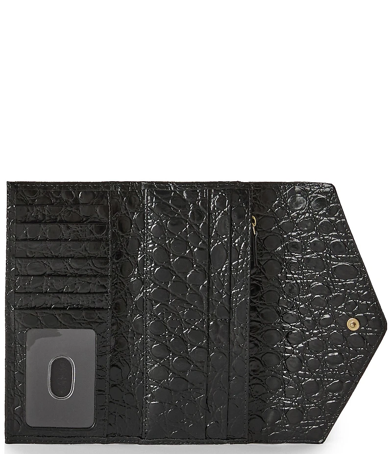 BRAHMIN Veronica Melbourne Collection Multi Snake Print Wallet