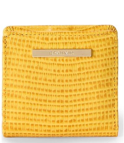 BRAHMIN Vivid Yellow Melbourne Jane Mini Wallet