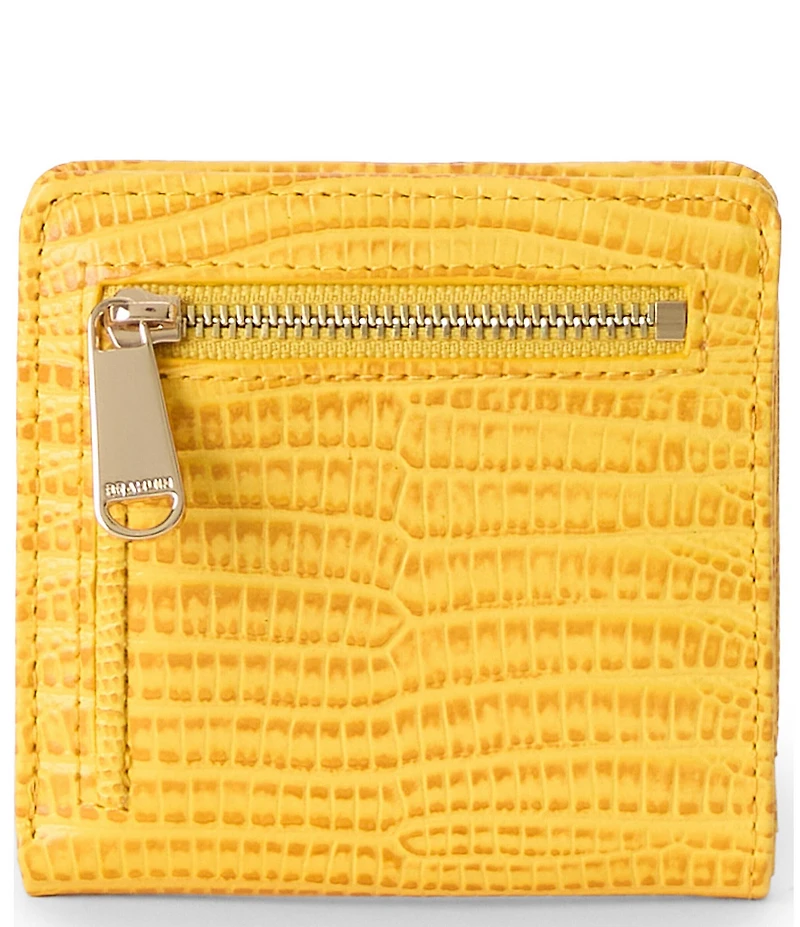 BRAHMIN Vivid Yellow Melbourne Jane Mini Wallet