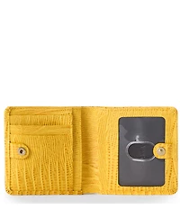 BRAHMIN Vivid Yellow Melbourne Jane Mini Wallet