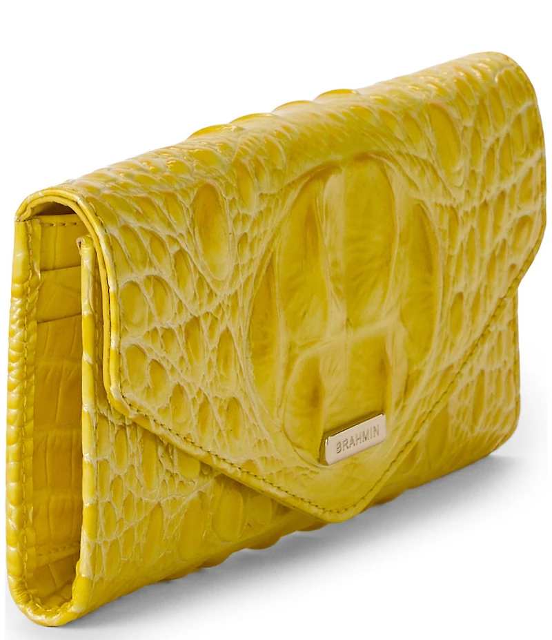BRAHMIN Vivid Yellow Melbourne Veronica Wallet