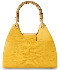 BRAHMIN Vivid Yellow Sunshadow Collection Adrian Satchel Bag