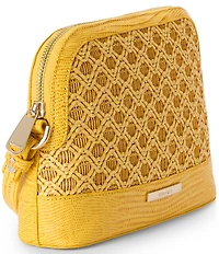 BRAHMIN Vivid Yellow Sunshadow Collection Amal Crossbody Bag