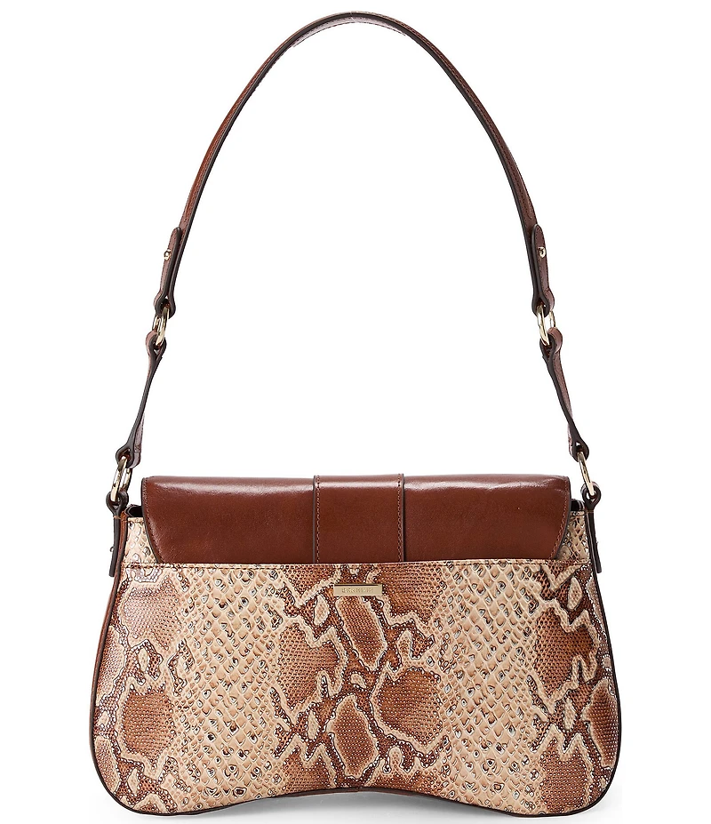 BRAHMIN Wailua Collection Nerida Buckled Shoulder Bag