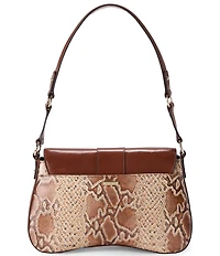 BRAHMIN Wailua Collection Nerida Buckled Shoulder Bag