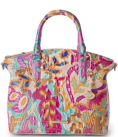 BRAHMIN Wanderlight Melbourne Collection Duxbury Satchel Bag